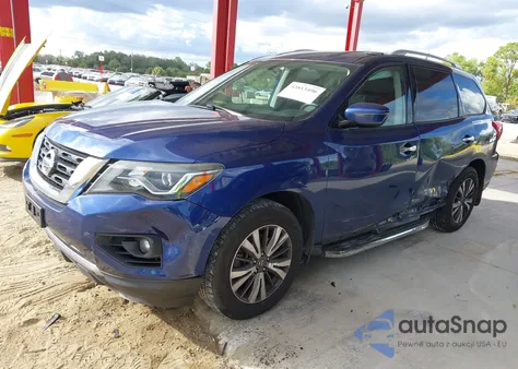 2017 Nissan Pathfinder Sv z USA, uszkodzony, nr VIN 5N1DR2MM9HC667302